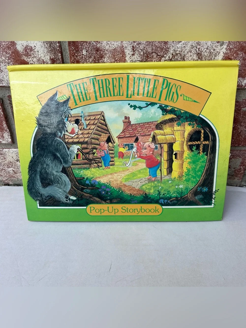 The Three Little Pigs Pop-Up Storybook 1994 Vintage Hardcover 1858302137